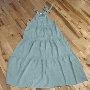 CLOTH & STONE Tiered Halter Maxi Dress by Anthropologie